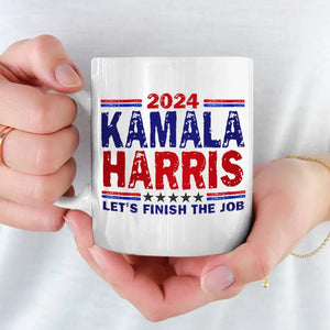 Kamala Harris 2024, For The People - America US Elections White Mug