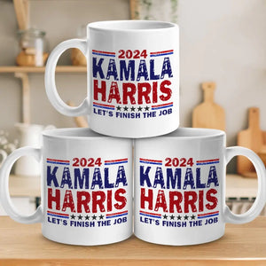 Kamala Harris 2024, For The People - America US Elections White Mug