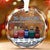 One Of Life's Greatest Blessings - Family Personalized Custom Circle Glass Ornament - Christmas Gift For Family Members