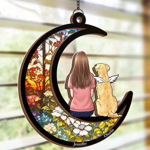 Eternal Nap In The Sun - Memorial Personalized Window Hanging Suncatcher - Sympathy Gift For Pet Owners, Pet Lovers