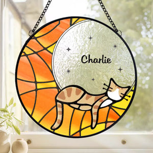 Our Memories Are Countless - Memorial Personalized Custom Stained Glass Window Hanging Suncatcher - Sympathy Gift For Pet Owners, Pet Lovers