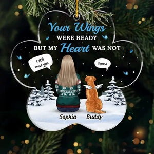 Thanks For Everything, I Had A Great Time - Memorial Personalized Custom Ornament - Acrylic Custom Shaped - Sympathy Gift, Christmas Gift For Pet Owners, Pet Lovers