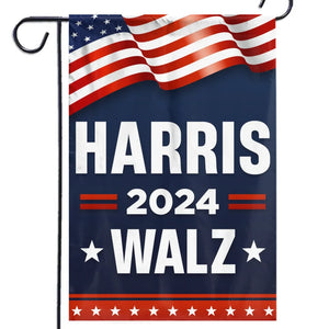 Harris And Walz, For The People - America US Elections House Flag, Garden Flag