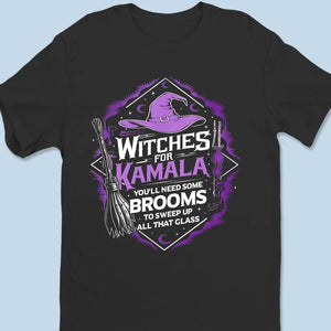 Witches For Kamala - Kamala Harris, US Elections Unisex T-shirt, Hoodie, Sweatshirt - Halloween Gift For Democracy Supporters