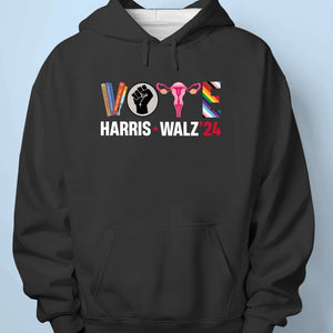 Vote Harris Walz 2024 - America US Elections Unisex T-shirt, Hoodie, Sweatshirt