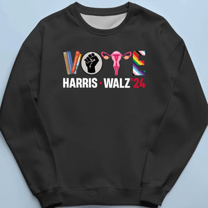 Vote Harris Walz 2024 - America US Elections Unisex T-shirt, Hoodie, Sweatshirt