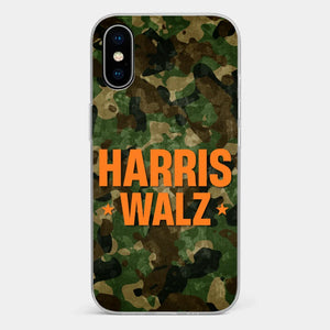 Harris And Walz 2024 - America US Elections Clear Phone Case