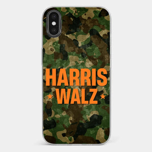 Harris And Walz 2024 - America US Elections Clear Phone Case