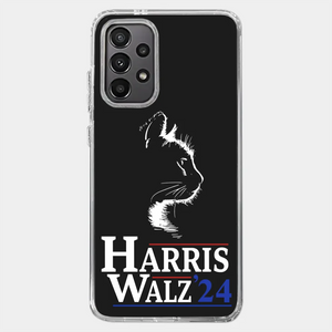 My Cat Is Voting For Harris And Walz - America US Elections Clear Phone Case