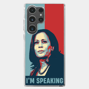 Kamala Harris, I'm Speaking - America US Elections Clear Phone Case