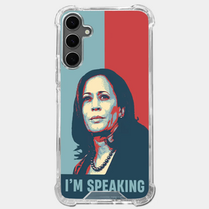 Kamala Harris, I'm Speaking - America US Elections Clear Phone Case