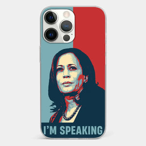 Kamala Harris, I'm Speaking - America US Elections Clear Phone Case