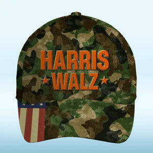 Harris Walz - America US Elections Hat, All Over Print Classic Cap