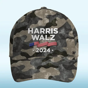 Harris Walz 2024, Madam President - America US Elections Hat, All Over Print Classic Cap