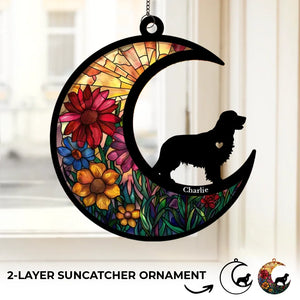 Your Love Was A Gift I’ll Always Cherish - Memorial Personalized Window Hanging Suncatcher - Sympathy Gift For Pet Owners, Pet Lovers