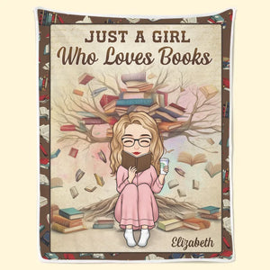 The Warmth Of A Blanket Enhances Every Story - Personalized Custom Blanket - Gift For Book Lovers