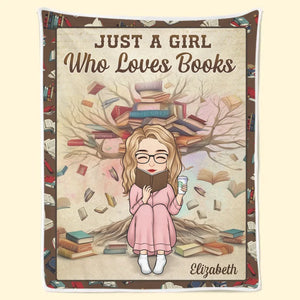 The Warmth Of A Blanket Enhances Every Story - Personalized Custom Blanket - Gift For Book Lovers