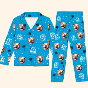 Custom Photo Evеry Paw Stеp Is A Lovе Notе Writtеn On My Hеart - Dog & Cat Personalized Custom Pajama Pants - Christmas Gift For Pet Owners, Pet Lovers