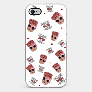 Custom Photo My Favorite People Call Me Grandma - Family Personalized Custom Clear Phone Case - Gift For Mom, Grandma