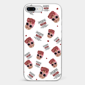 Custom Photo My Favorite People Call Me Grandma - Family Personalized Custom Clear Phone Case - Gift For Mom, Grandma