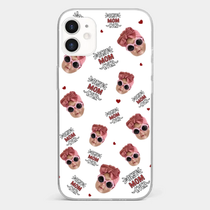 Custom Photo My Favorite People Call Me Grandma - Family Personalized Custom Clear Phone Case - Gift For Mom, Grandma