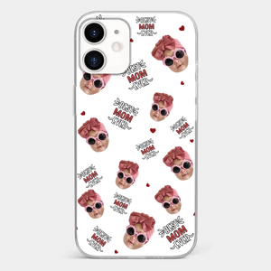 Custom Photo My Favorite People Call Me Grandma - Family Personalized Custom Clear Phone Case - Gift For Mom, Grandma