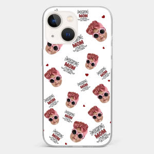 Custom Photo My Favorite People Call Me Grandma - Family Personalized Custom Clear Phone Case - Gift For Mom, Grandma