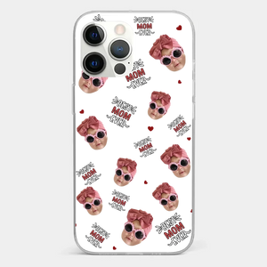 Custom Photo My Favorite People Call Me Grandma - Family Personalized Custom Clear Phone Case - Gift For Mom, Grandma