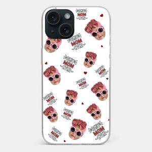 Custom Photo My Favorite People Call Me Grandma - Family Personalized Custom Clear Phone Case - Gift For Mom, Grandma