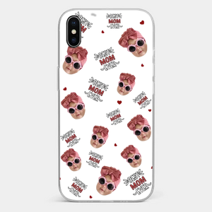 Custom Photo My Favorite People Call Me Grandma - Family Personalized Custom Clear Phone Case - Gift For Mom, Grandma