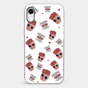 Custom Photo My Favorite People Call Me Grandma - Family Personalized Custom Clear Phone Case - Gift For Mom, Grandma