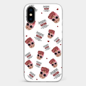 Custom Photo My Favorite People Call Me Grandma - Family Personalized Custom Clear Phone Case - Gift For Mom, Grandma