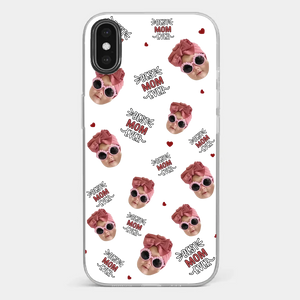 Custom Photo My Favorite People Call Me Grandma - Family Personalized Custom Clear Phone Case - Gift For Mom, Grandma