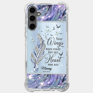 You'll Always Be In My Heart - Memorial Personalized Custom Clear Phone Case - Sympathy Gift For Family Members