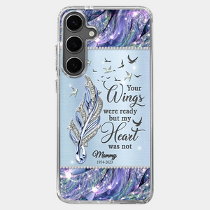 You'll Always Be In My Heart - Memorial Personalized Custom Clear Phone Case - Sympathy Gift For Family Members