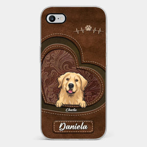 Life Is Better With Dogs - Dog Personalized Custom Clear Phone Case - Gift For Pet Owners, Pet Lovers