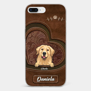 Life Is Better With Dogs - Dog Personalized Custom Clear Phone Case - Gift For Pet Owners, Pet Lovers