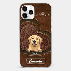 Life Is Better With Dogs - Dog Personalized Custom Clear Phone Case - Gift For Pet Owners, Pet Lovers