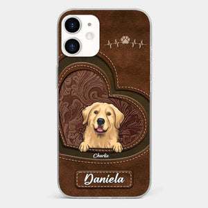 Life Is Better With Dogs - Dog Personalized Custom Clear Phone Case - Gift For Pet Owners, Pet Lovers