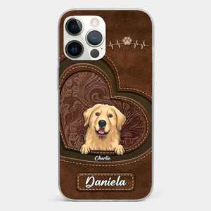 Life Is Better With Dogs - Dog Personalized Custom Clear Phone Case - Gift For Pet Owners, Pet Lovers