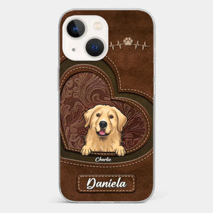 Life Is Better With Dogs - Dog Personalized Custom Clear Phone Case - Gift For Pet Owners, Pet Lovers