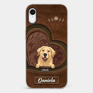 Life Is Better With Dogs - Dog Personalized Custom Clear Phone Case - Gift For Pet Owners, Pet Lovers