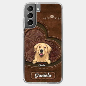 Life Is Better With Dogs - Dog Personalized Custom Clear Phone Case - Gift For Pet Owners, Pet Lovers