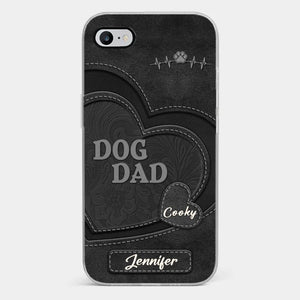 Keep You Forever In My Heart - Dog & Cat Personalized Custom Clear Phone Case - Gift For Pet Owners, Pet Lovers