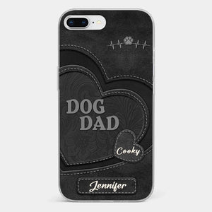 Keep You Forever In My Heart - Dog & Cat Personalized Custom Clear Phone Case - Gift For Pet Owners, Pet Lovers