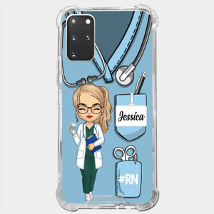 Be The Nurse You Would Want As A Patient - Nurse Personalized Custom Clear Phone Case - Appreciation, Thank You Gift, Nurse Life, Doctor Life