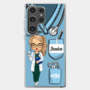 Be The Nurse You Would Want As A Patient - Nurse Personalized Custom Clear Phone Case - Appreciation, Thank You Gift, Nurse Life, Doctor Life