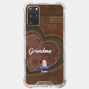 Custom Photo My Favorite People Call Me Grandma - Family Personalized Custom Clear Phone Case - Gift For Mom, Grandma